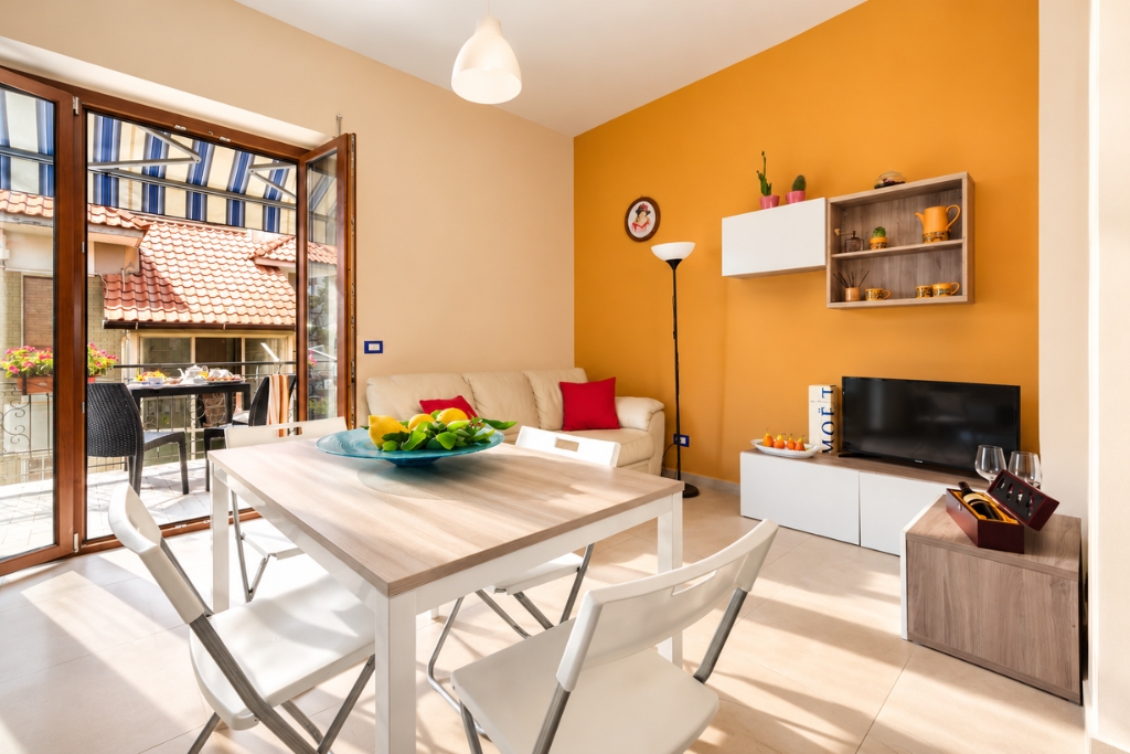 Casa Mia living room 2 casamia sorrentohouseexperience