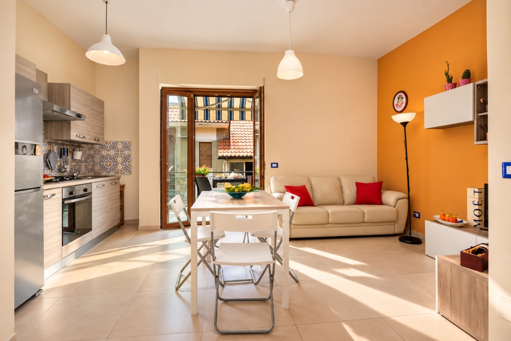 Casa Mia living room casamia sorrentohouseexperience
